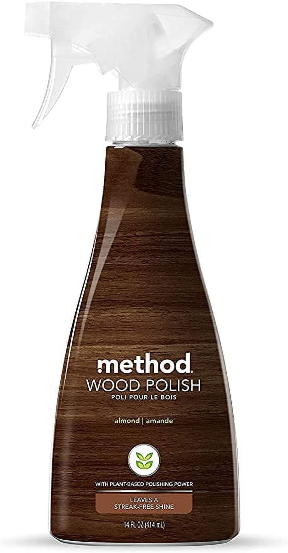Method Stainless Steel Cleaner and Wood Polish Variety - 14 oz Each, 1 Count