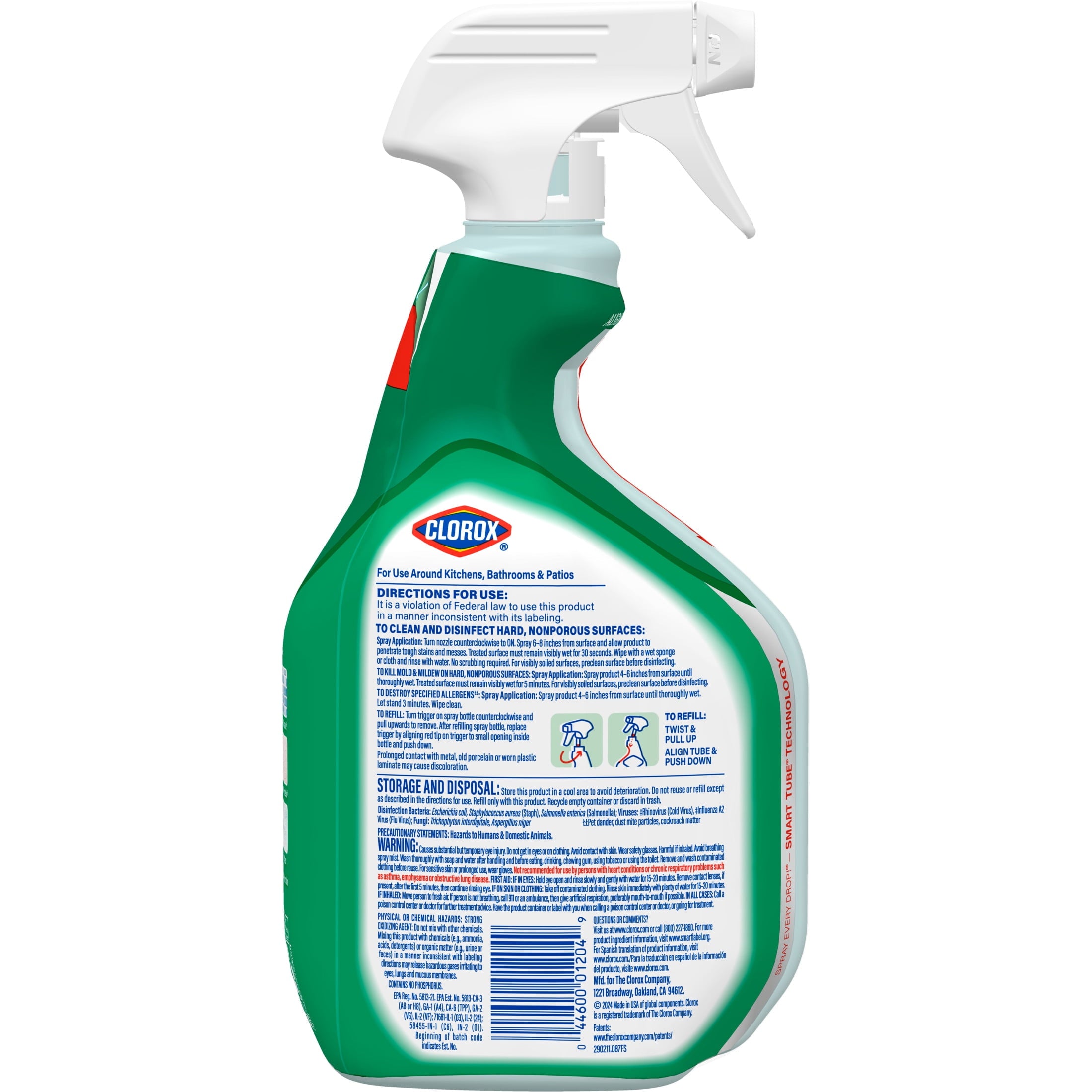 Clorox Clean-Up All-Purpose Cleaner Spray with Bleach - Spray Bottle, Original, 32 fl oz