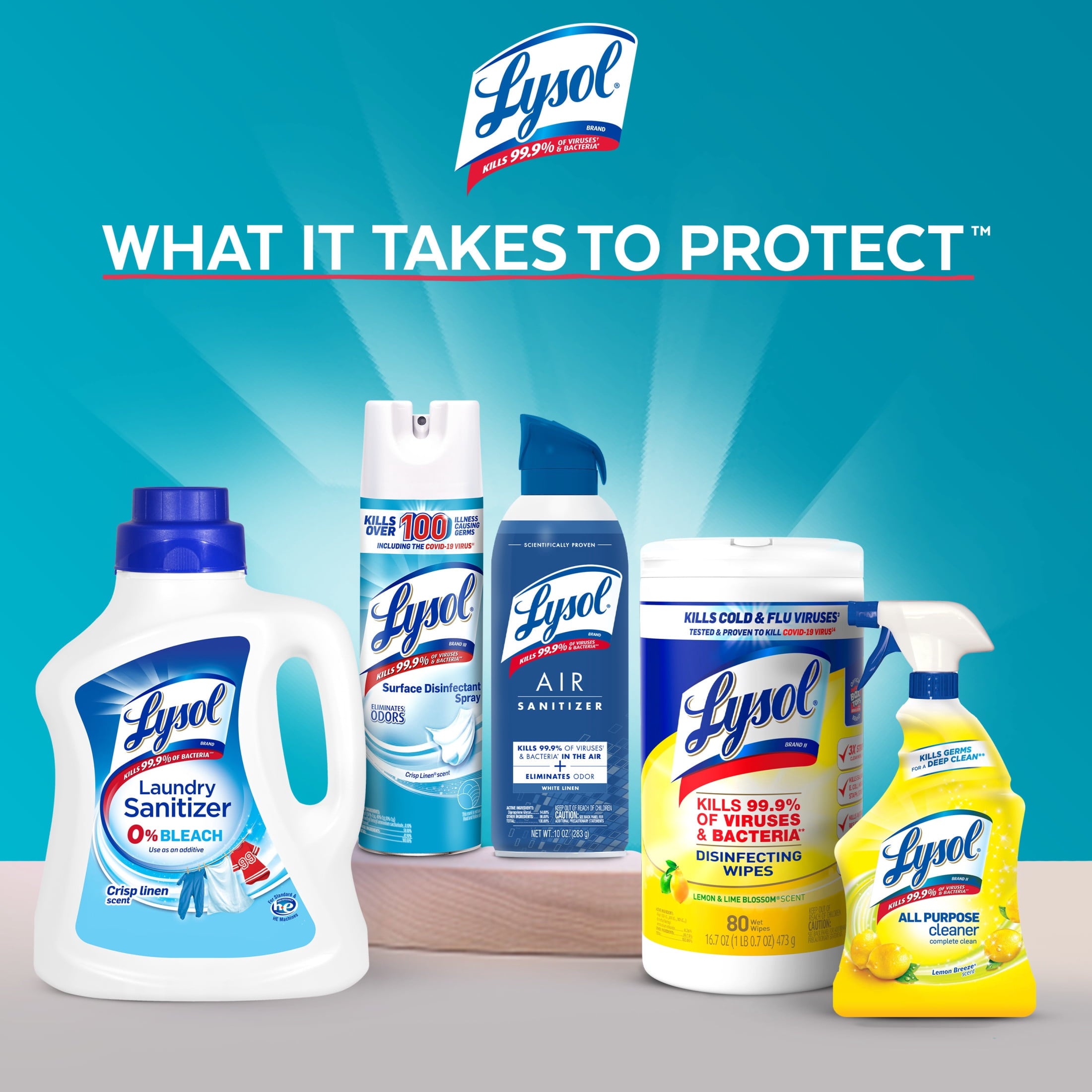 Lysol® All-Purpose Cleaner - Sanitizing and Disinfecting Spray, to Clean and Deodorize, Coconut & Sea Minerals Scent, 32 fl oz