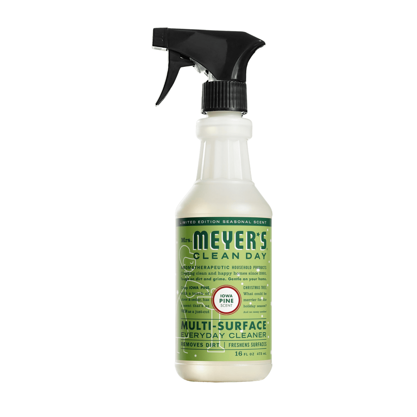 Mrs. Meyer’s Clean Day Multi-Surface Cleaner 2 Pack Variety - Iowa Pine 16 fl oz, Gingerbread 16 fl oz, 1 Count