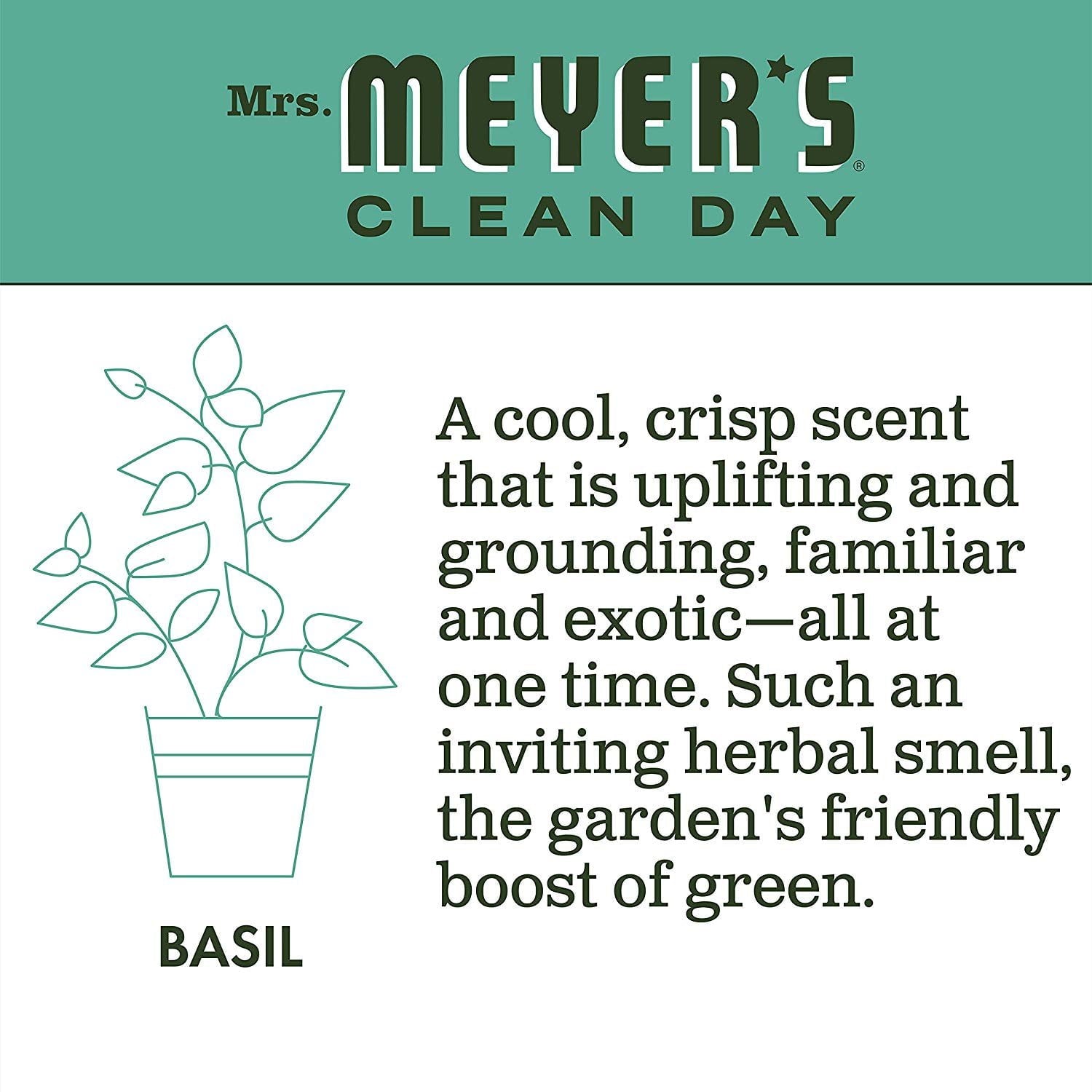 Mrs. Meyer's Clean Day Multi-Surface Cleaner - Basil, 16 oz