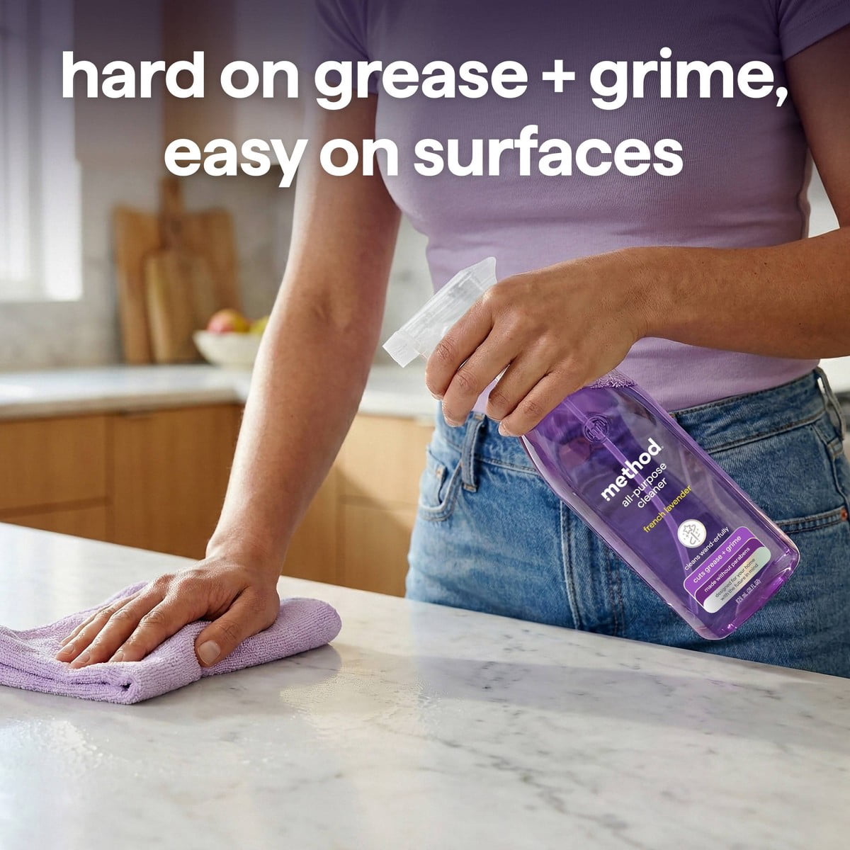 Method French Lavender All-Purpose Cleaners Spray Bottle