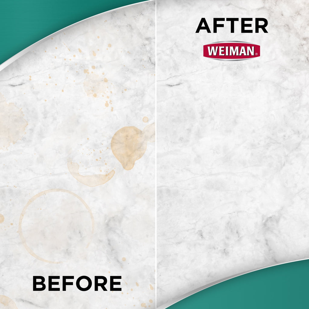 Weiman Disinfectant Granite Daily Clean & Shine - 24 fl oz (2 Pack) Safely Clean Disinfect and Shine Granite Marble Soapstone Quartz Quartzite & Slate (NEW LOOK)