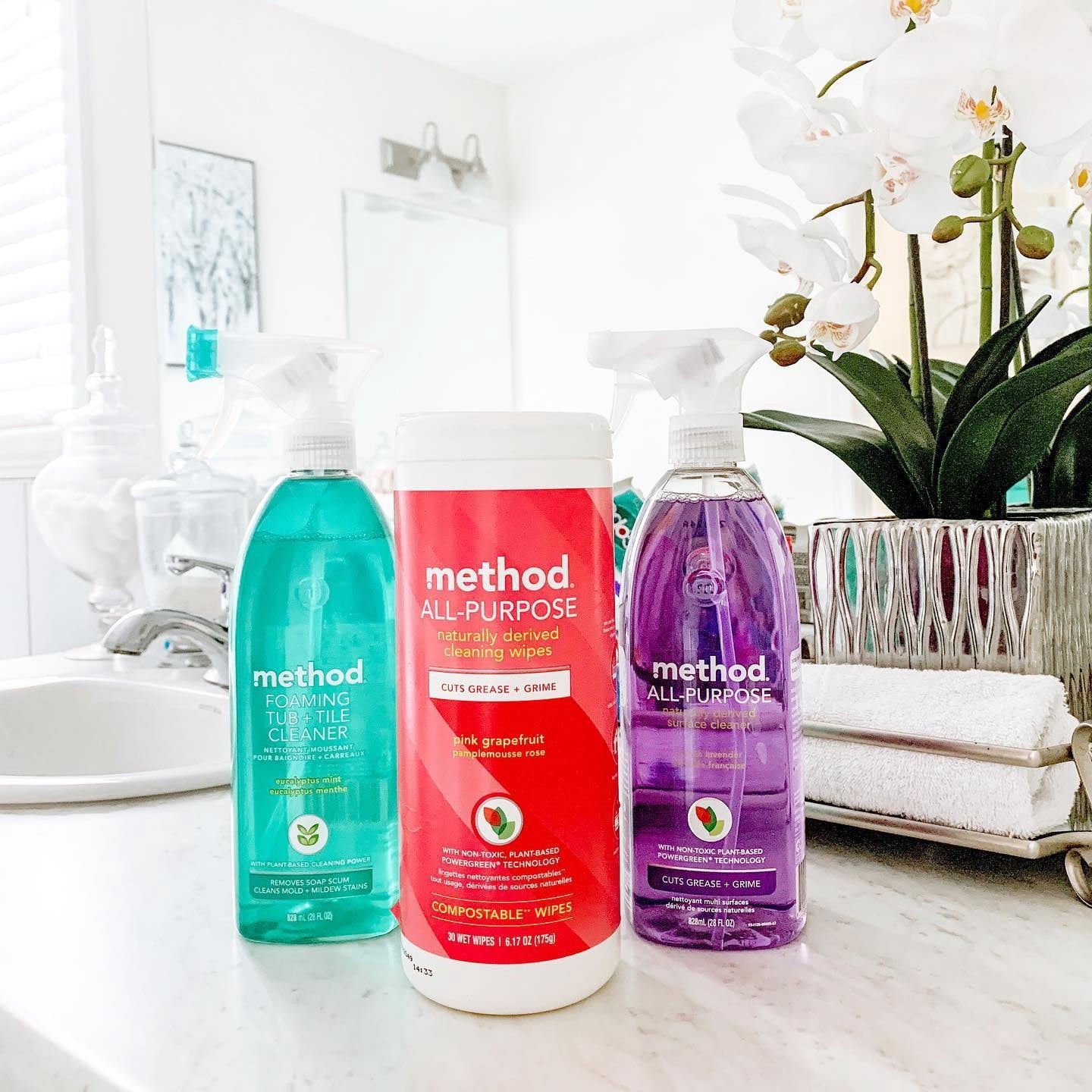 Method French Lavender All-Purpose Cleaners Spray Bottle