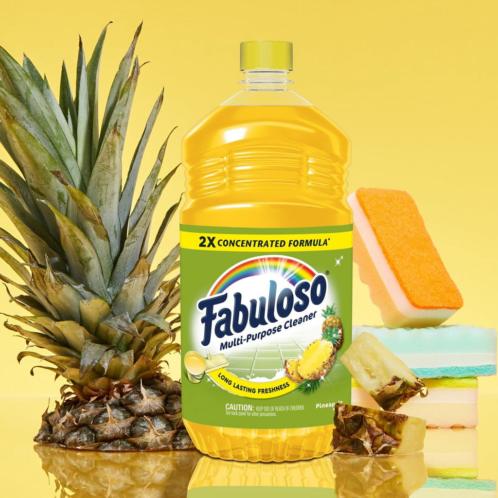 Fabuloso Pineapple Liquid All-Purpose Cleaners - 56oz: Multi-Surface - Furniture, Floor Usage