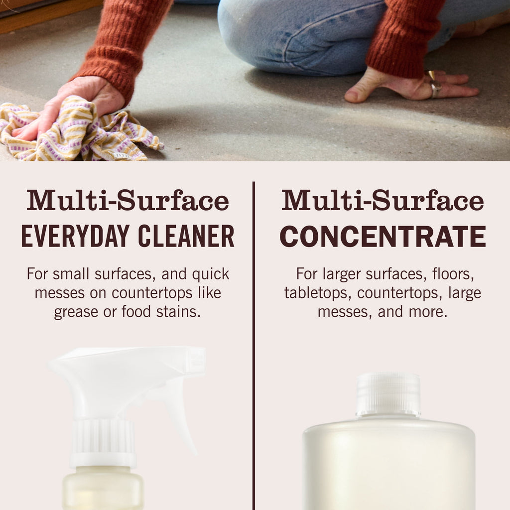 Mrs. Meyer's Clean Day Multi-Surface Everyday Concentrate - Basil Scent, 32 Fl Oz