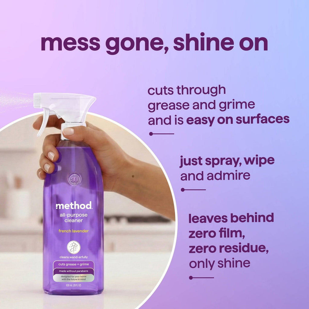 Method French Lavender All-Purpose Cleaners Spray Bottle