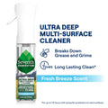 2 PACK Seventh Generation Ultra Deep Multi‑Surface Cleaner - Fresh Breeze, 9.4 fl oz