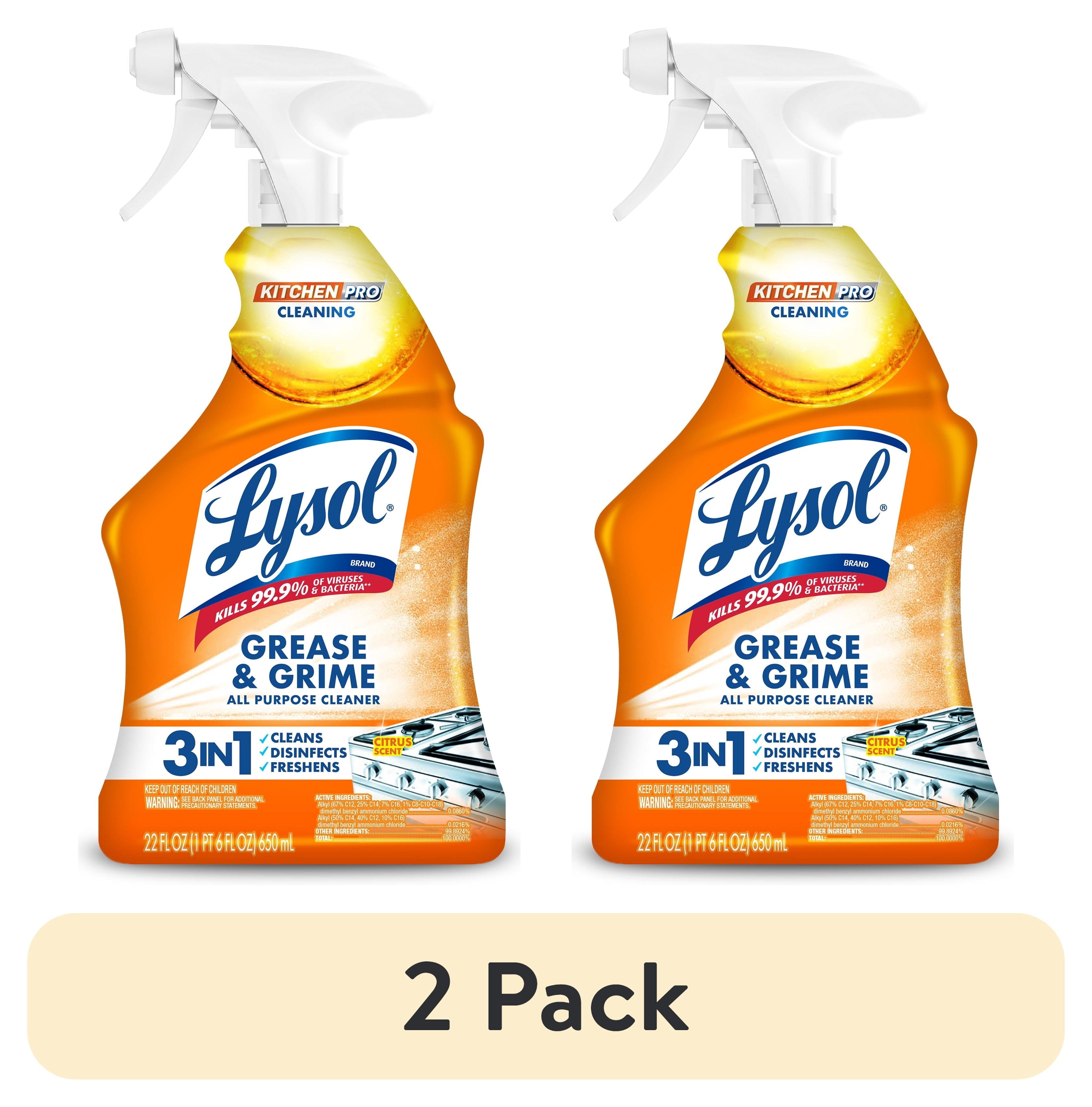 LYSOL® Kitchen Pro Antibacterial Cleaner - Trigger 9/22 fl oz. - 2-Pack