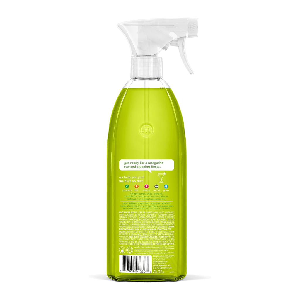 Method All-Purpose Cleaner Variety Pack - 1 Pink Grapefruit, 1 French Lavender, 1 Lime+Sea Salt, 28 oz Each, 3 Count