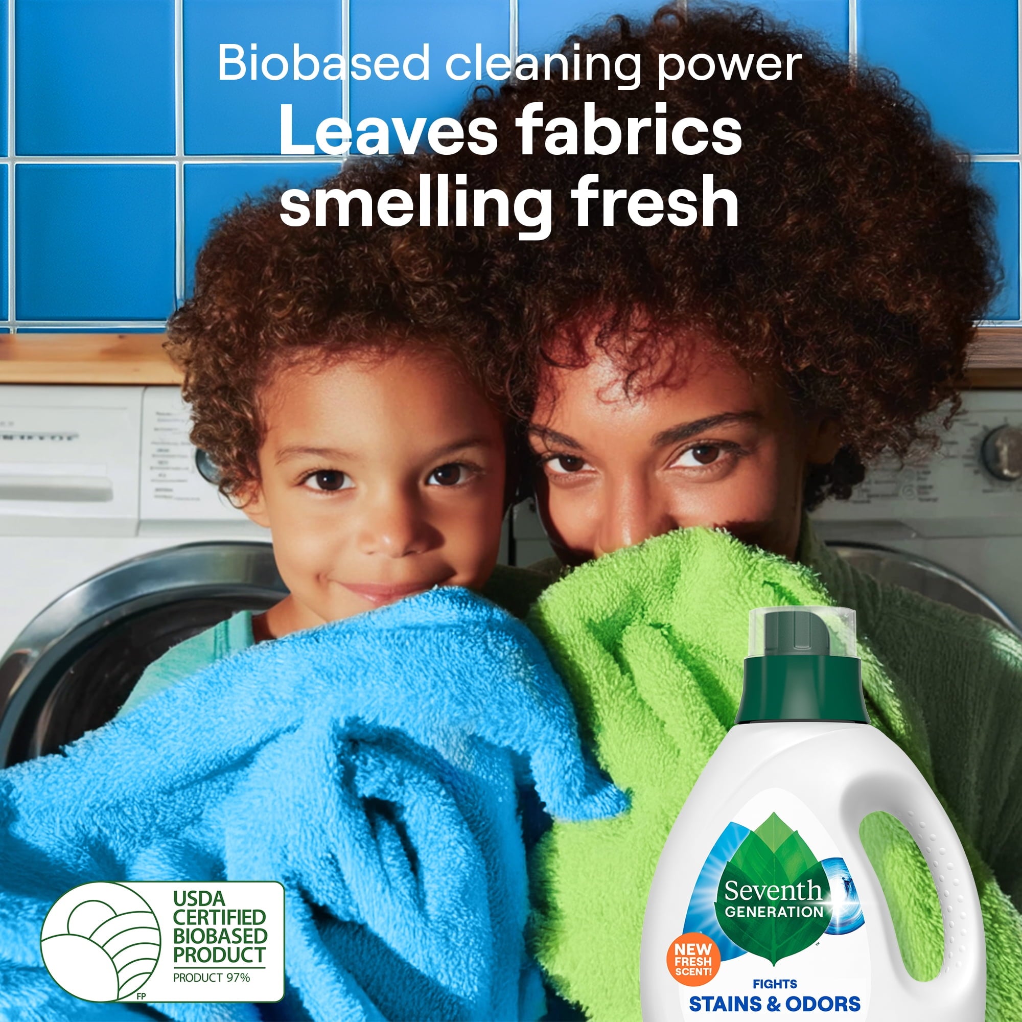 Seventh Generation Fresh Scent Liquid Laundry Detergent - 90 fl oz, 60 Loads