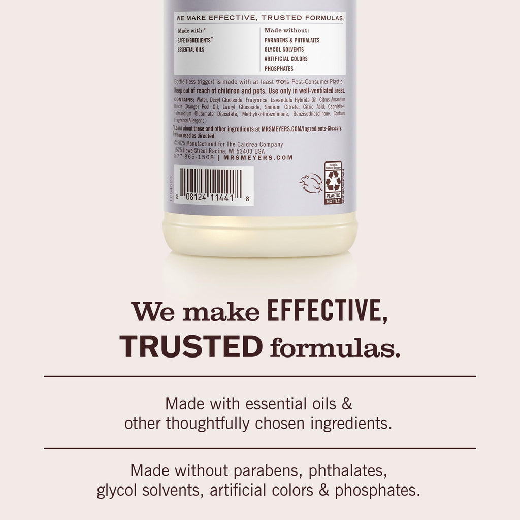 Mrs. Meyer's Clean Day Multi-Surface Everyday Cleaner - Lavender Scent, 16 Fl Oz