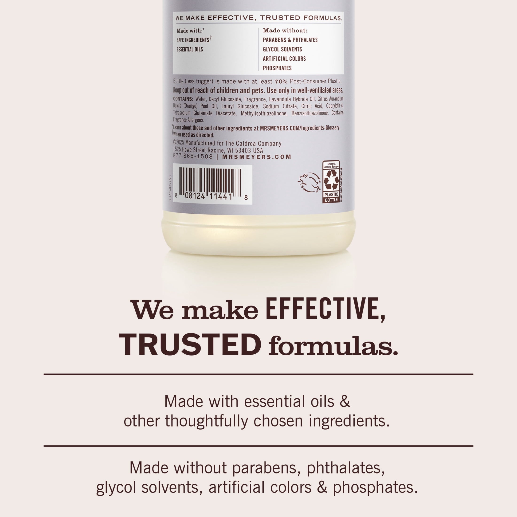 Mrs. Meyer's Clean Day Multi-Surface Everyday Cleaner - Lavender Scent, 16 Fl Oz