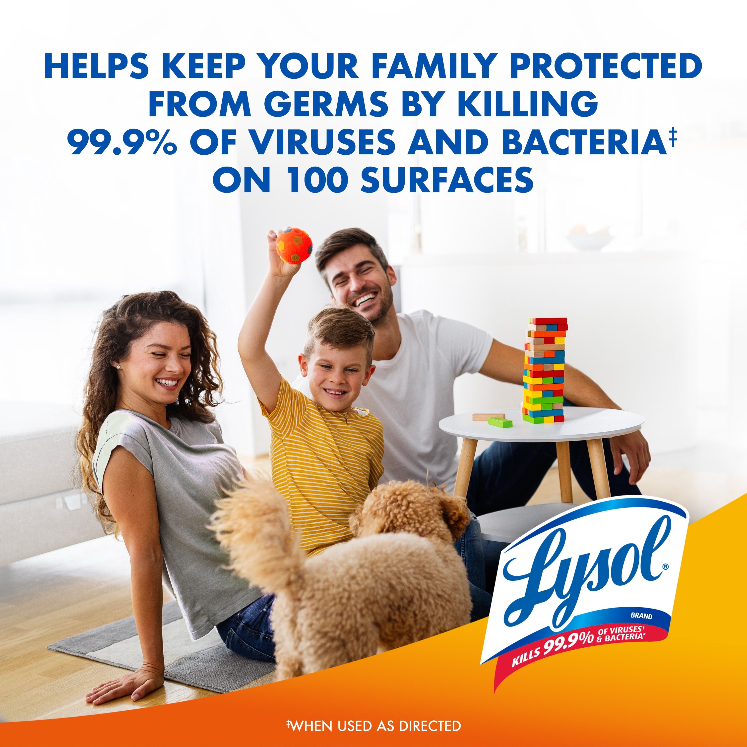 Lysol Brand New Day Disinfectant Spray - Sanitizing and Antibacterial Spray, Deodorizer, Mango & Hibiscus, 19 oz