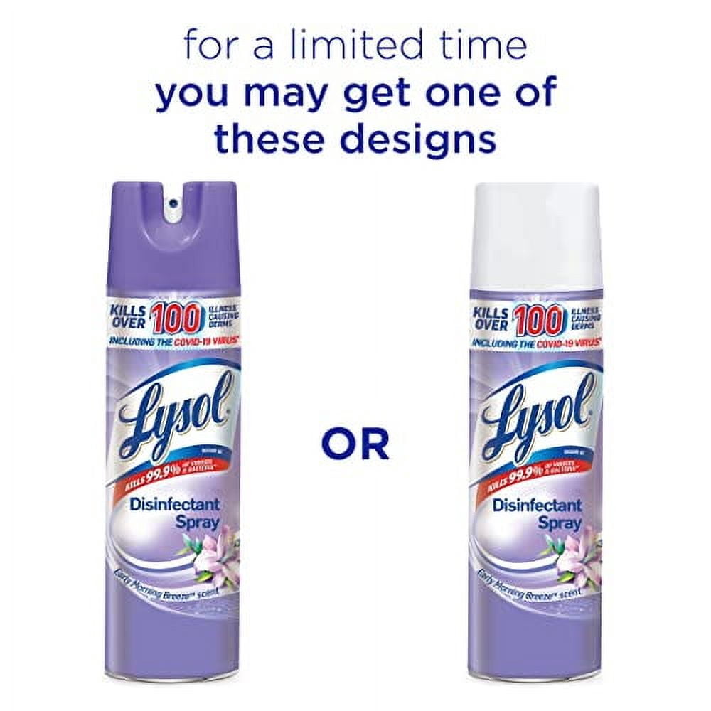 Lysol Disinfectant Spray Early Morning Breeze Scent - 19 oz