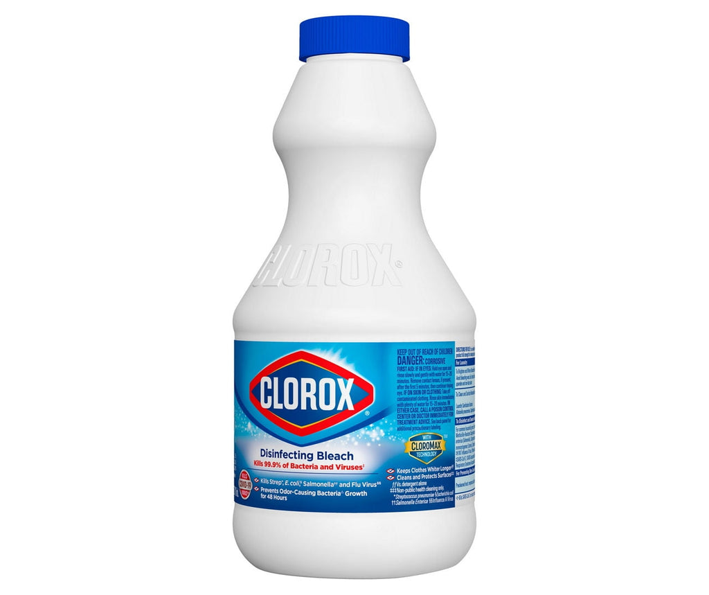 Clorox Disinfecting Bleach Regular 24 fl oz - Household Cleaner 1 Bottle