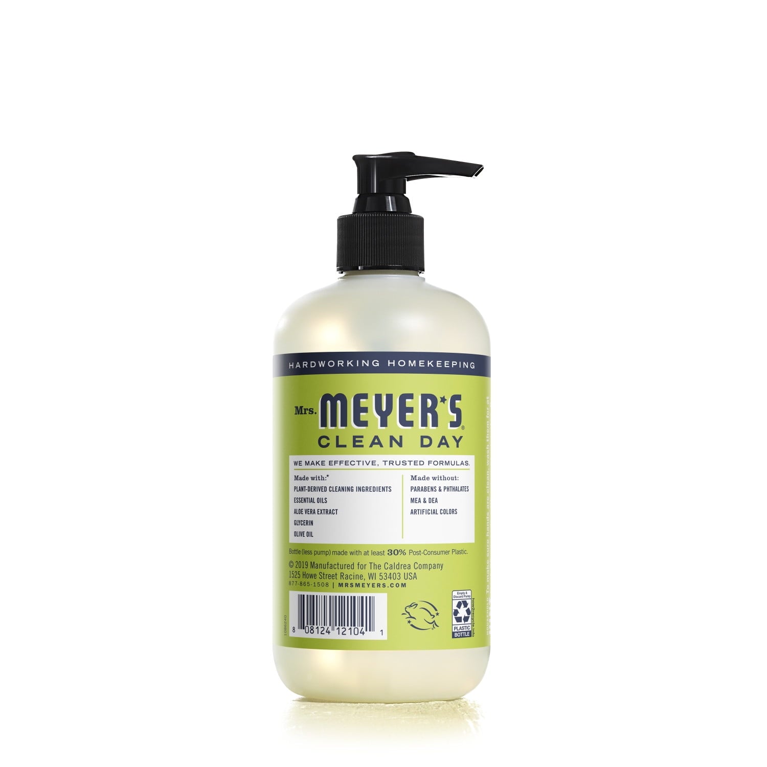 Mrs. Meyer's Clean Day Liquid Hand Soap - Lemon Verbena Scent, 12.5 Ounce Bottle