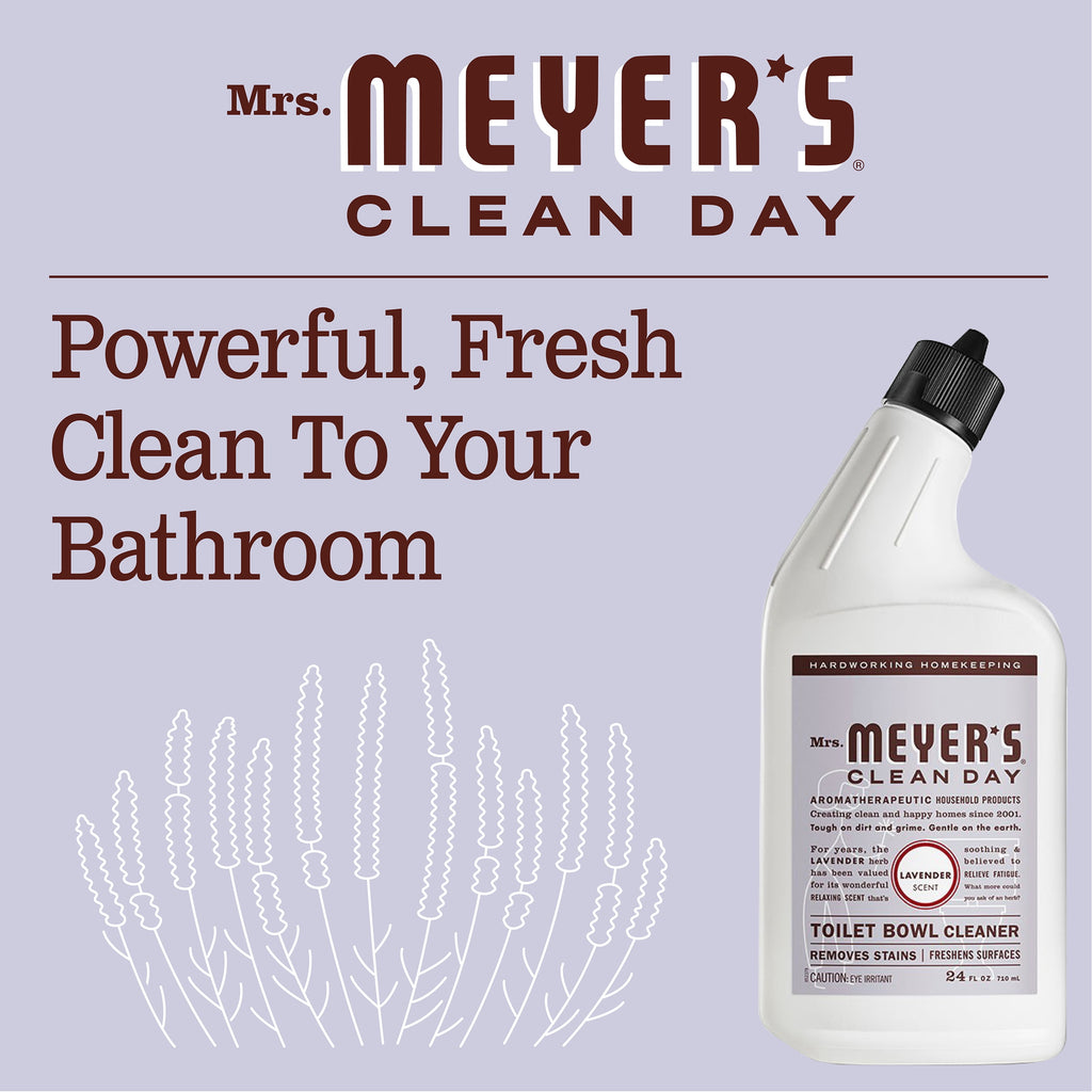 Mrs. Meyer's Toilet Bowl Cleaner Lavender - 24 oz (Pack of 3)