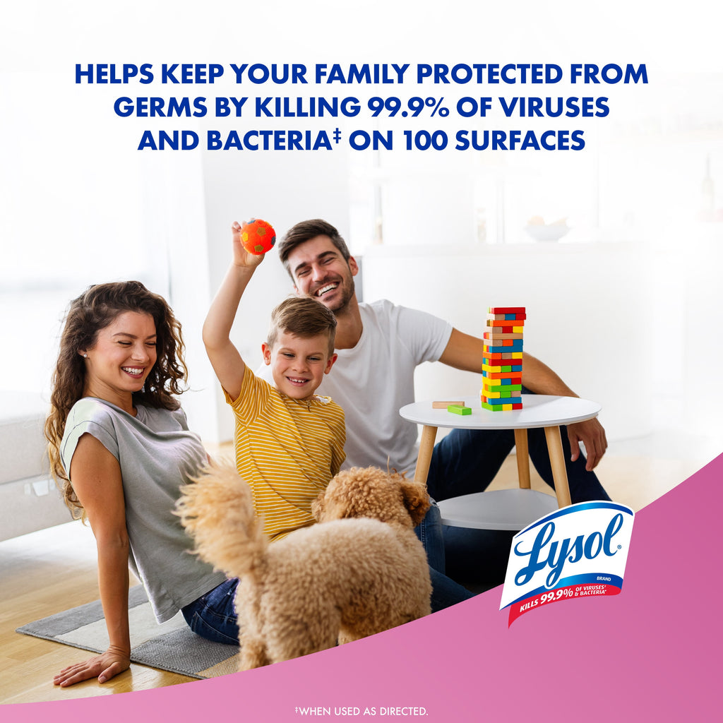 Lysol Disinfectant Spray - Sanitizing and Antibacterial Spray, Deodorizer, Early Morning Breeze, 19 oz