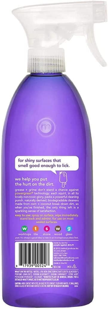 Method Multi-Surface Cleaner Variety - 1 Pink Grapefruit, 1 French Lavender, 1 Apple Orchard, 28 oz Each, 1 Count
