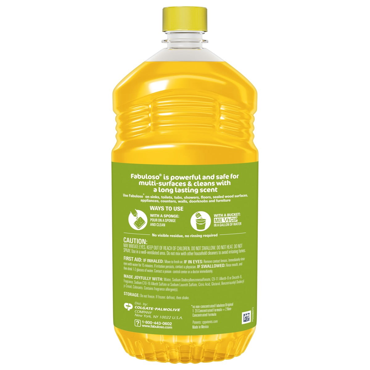 Fabuloso Pineapple Liquid All-Purpose Cleaners - 56oz: Multi-Surface - Furniture, Floor Usage