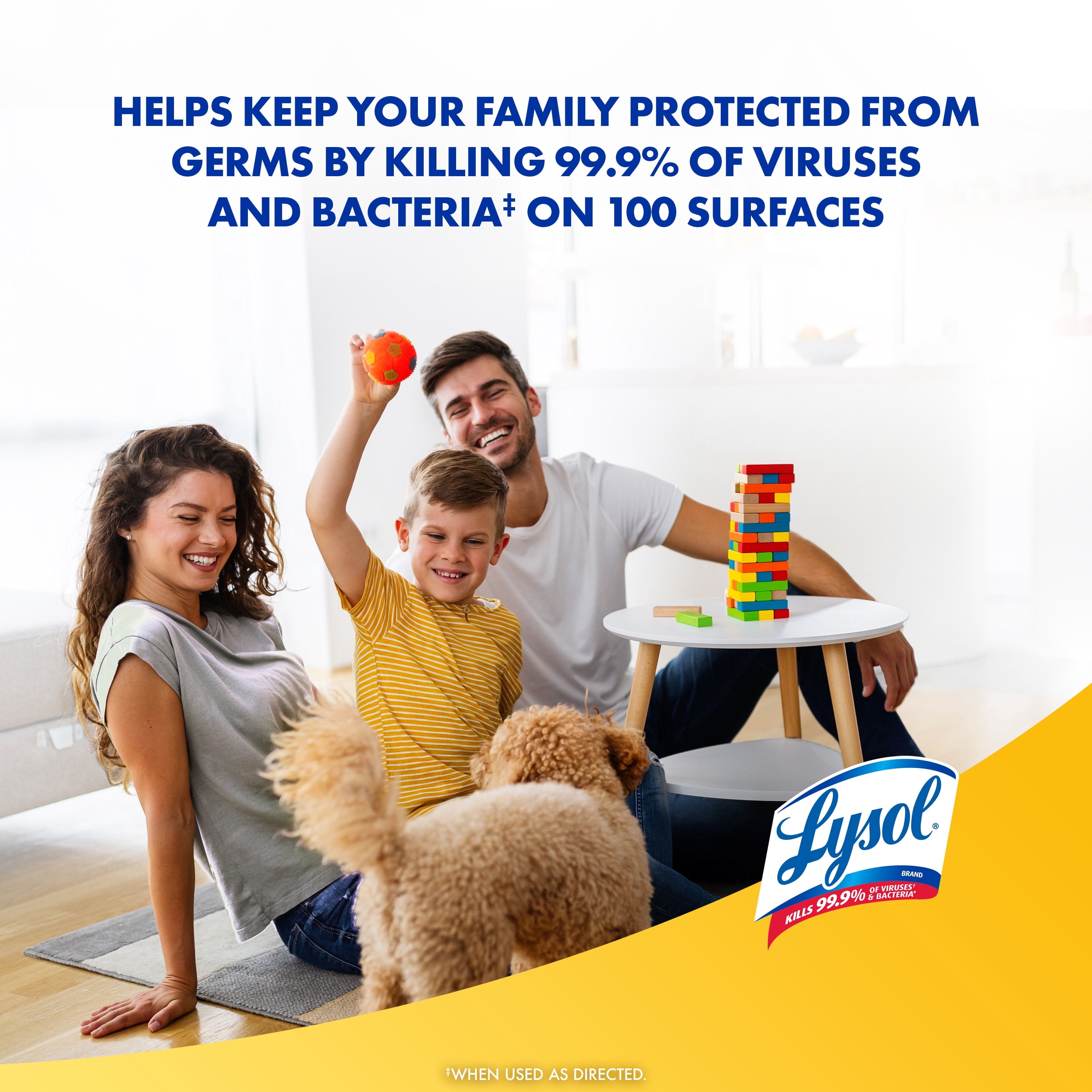 Lysol Disinfectant Spray - Sanitizing and Antibacterial Spray, Deodorizer, Lemon Breeze, 19 oz (Pack of 2)