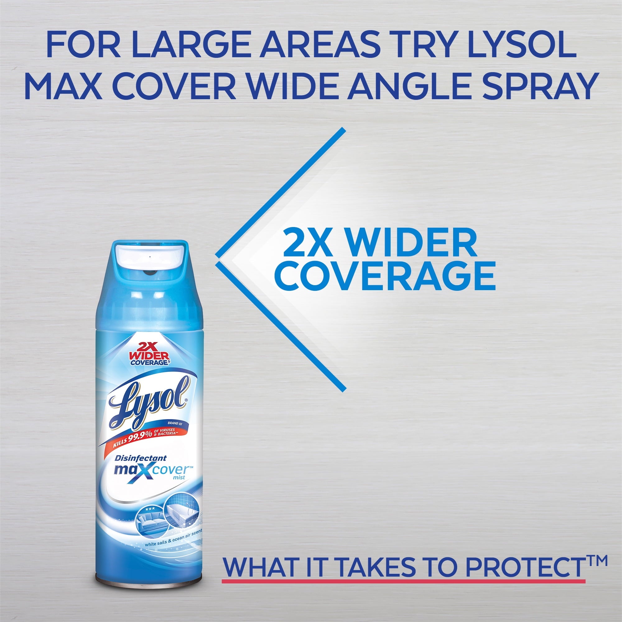 Lysol To Go Disinfectant Spray - Crisp Linen, 1oz