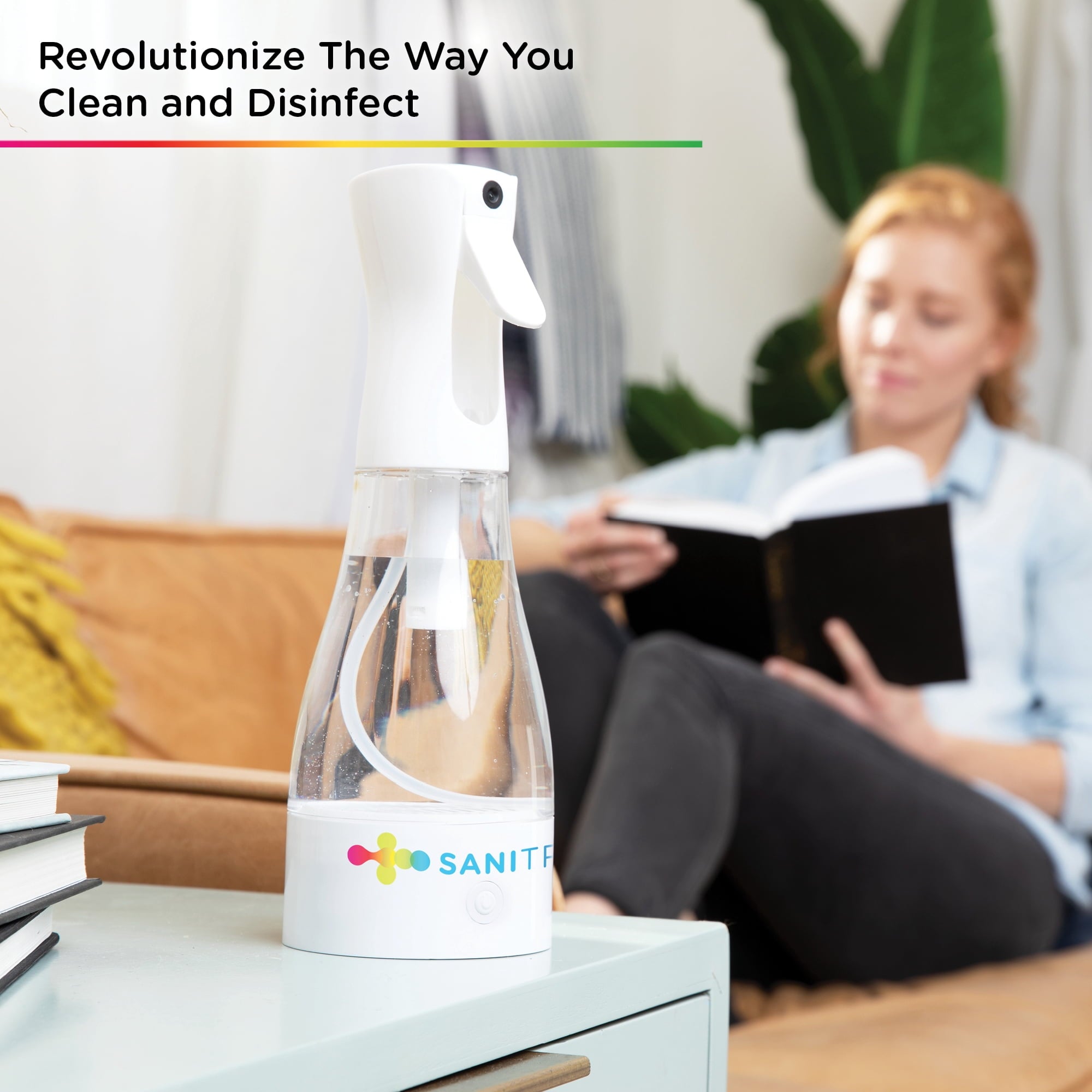 SaniTru All-Purpose Electrolyzed Cleaning Spray Maker to Disinfect & Sanitize- Non-Toxic - 100% Natural