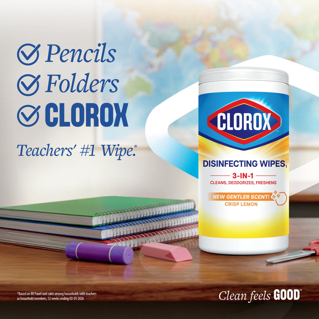 Clorox Disinfecting Cleaning Wipes Variety Pack - Bleach Free, Fresh Scent and Crisp Lemon, 35 Count Each, Pack of 3