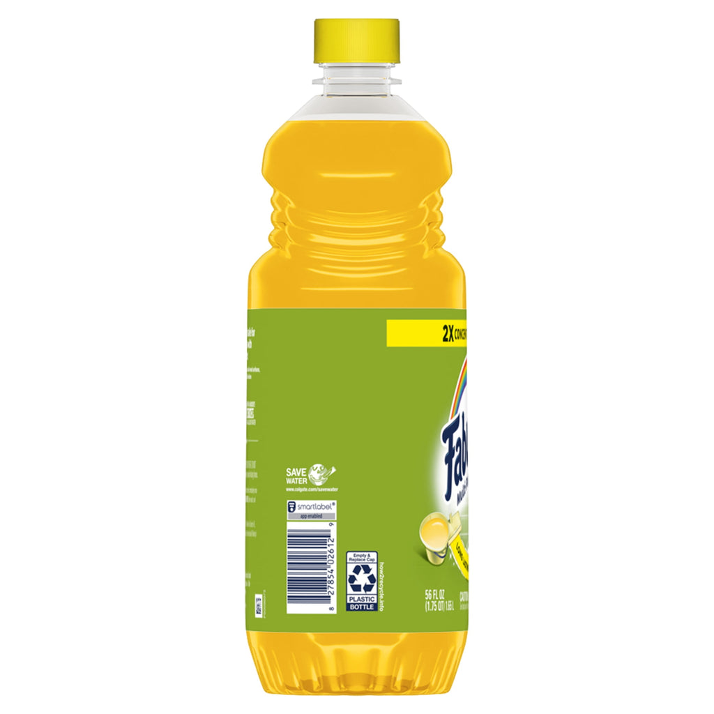 Fabuloso 2X Multi-Purpose Cleaner - No Rinse Floor Cleaner, Long-Lasting Freshness, Pineapple Scent, 56 fl oz - 2-Pack