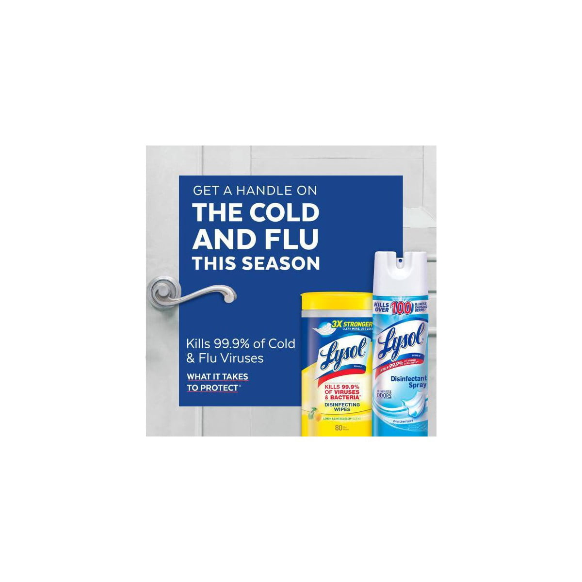 Lysol Lemon and Lime Blossom Disinfecting Wipes