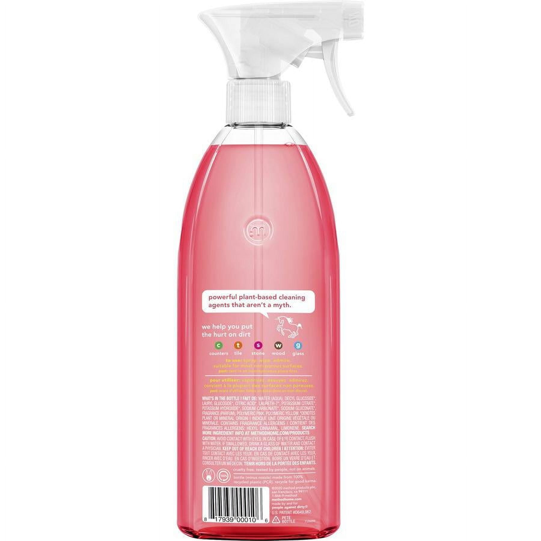 Method - MTH00010CT, All-Purpose Grapefruit Surface Cleaner, 28oz Bottle