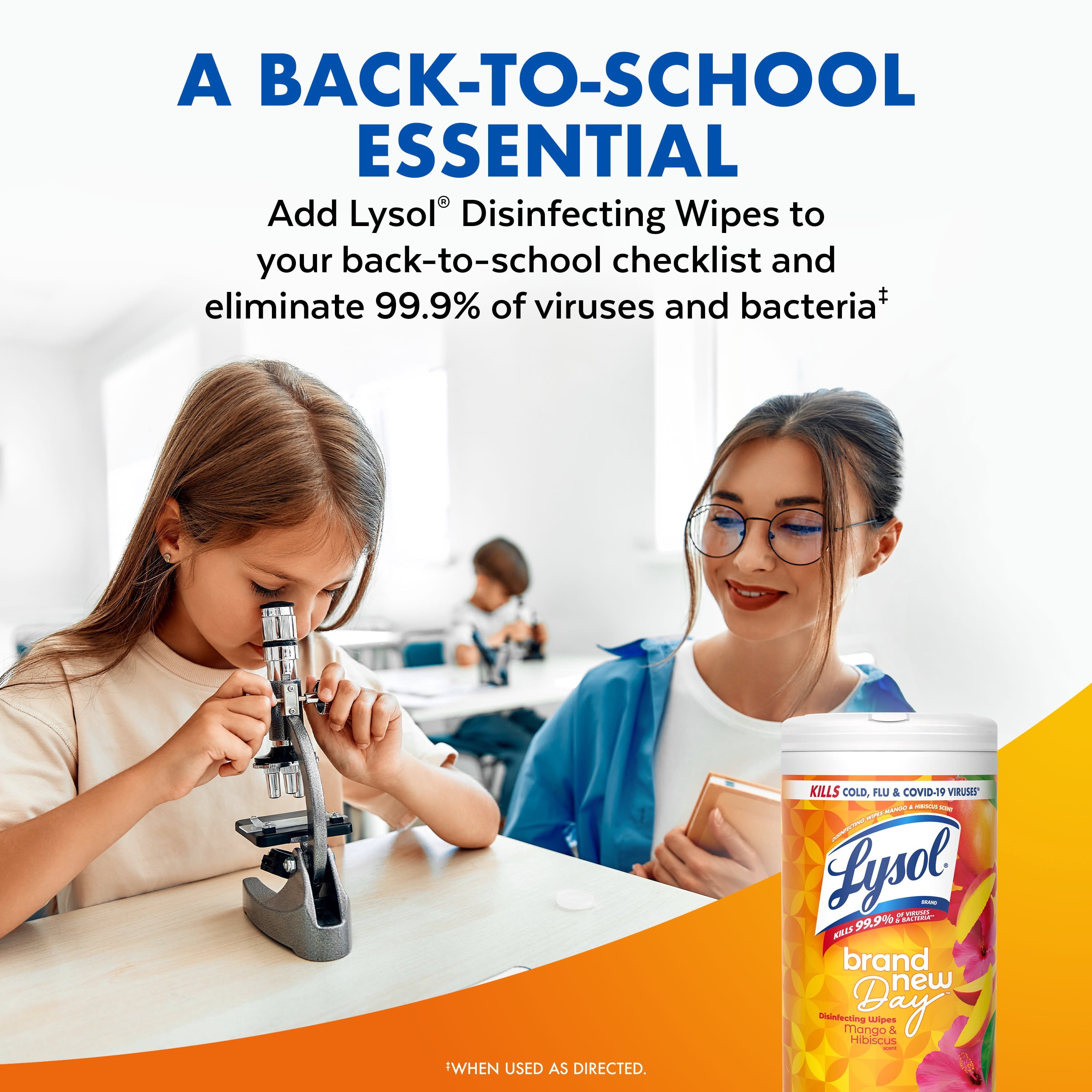 Lysol Disinfecting Wipes - All-Purpose Cleaner, Multi Surface Antibacterial Cleaning Wipes, Cleaning Supplies, Lemon + Crisp Linen + Mango & Hibiscus Scent, 80 Count Each (Pack of 3)