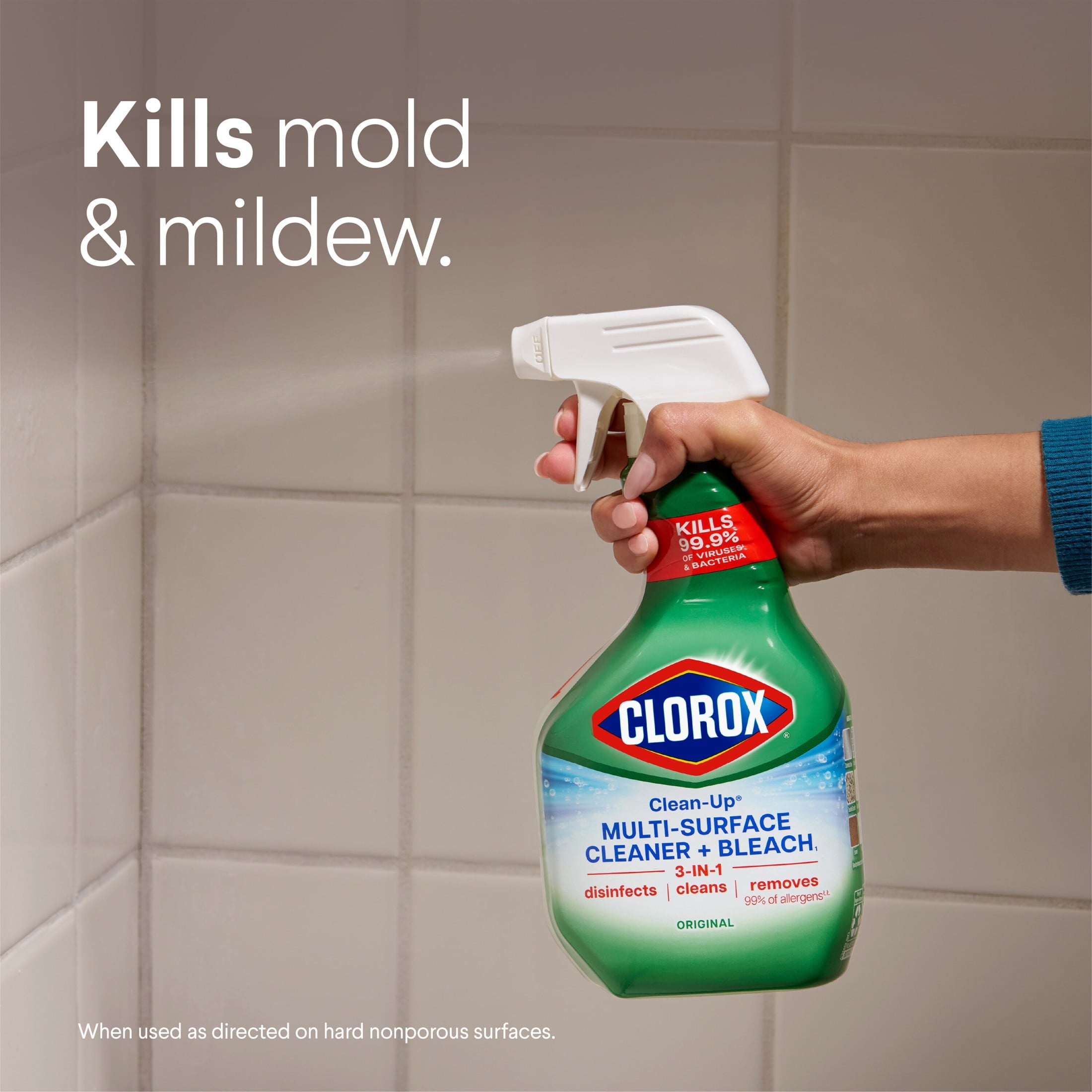 Clorox Clean-Up All-Purpose Cleaner Spray with Bleach - Spray Bottle, Original, 32 fl oz
