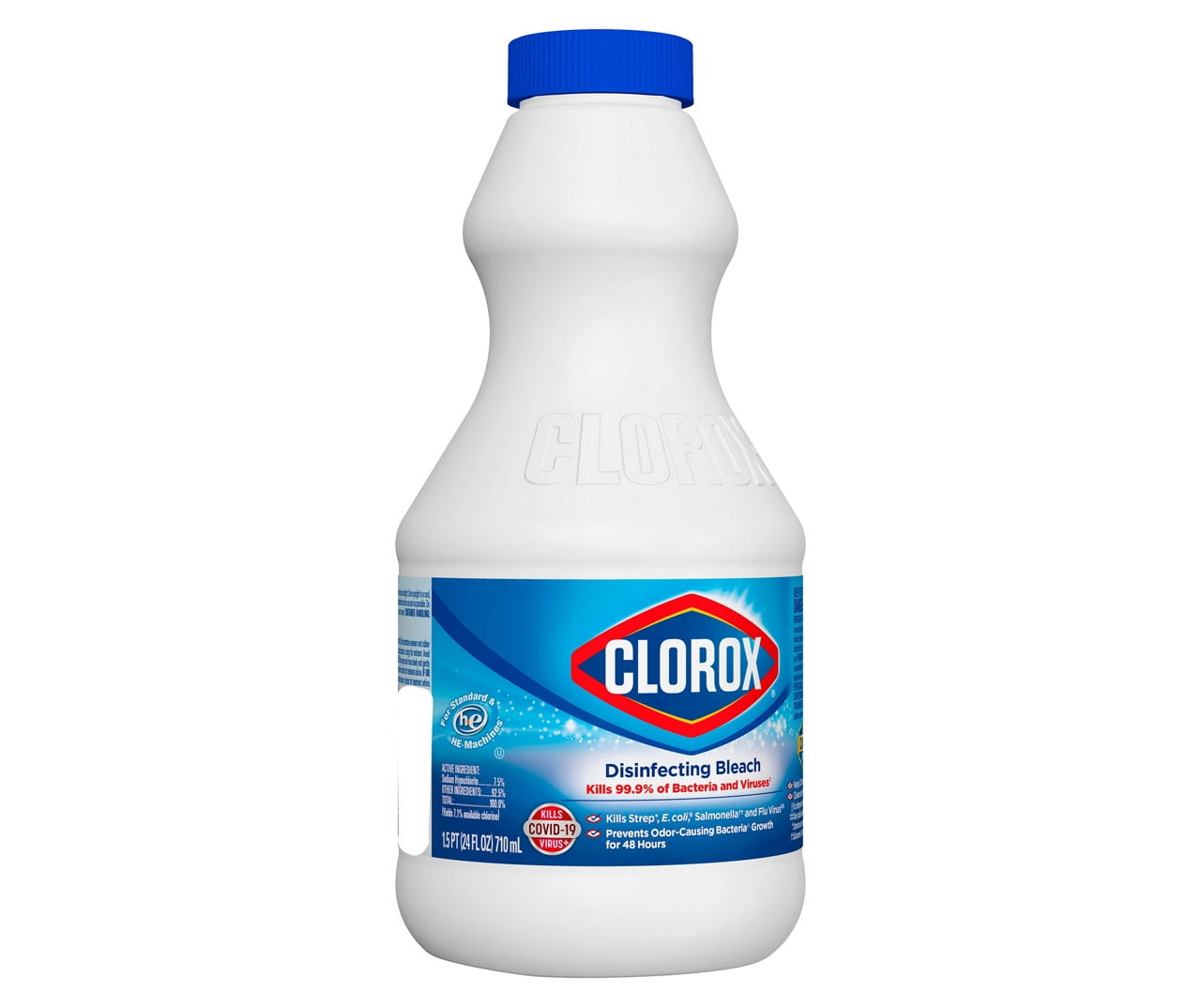 Clorox Disinfecting Bleach Regular 24 fl oz - Household Cleaner 1 Bottle