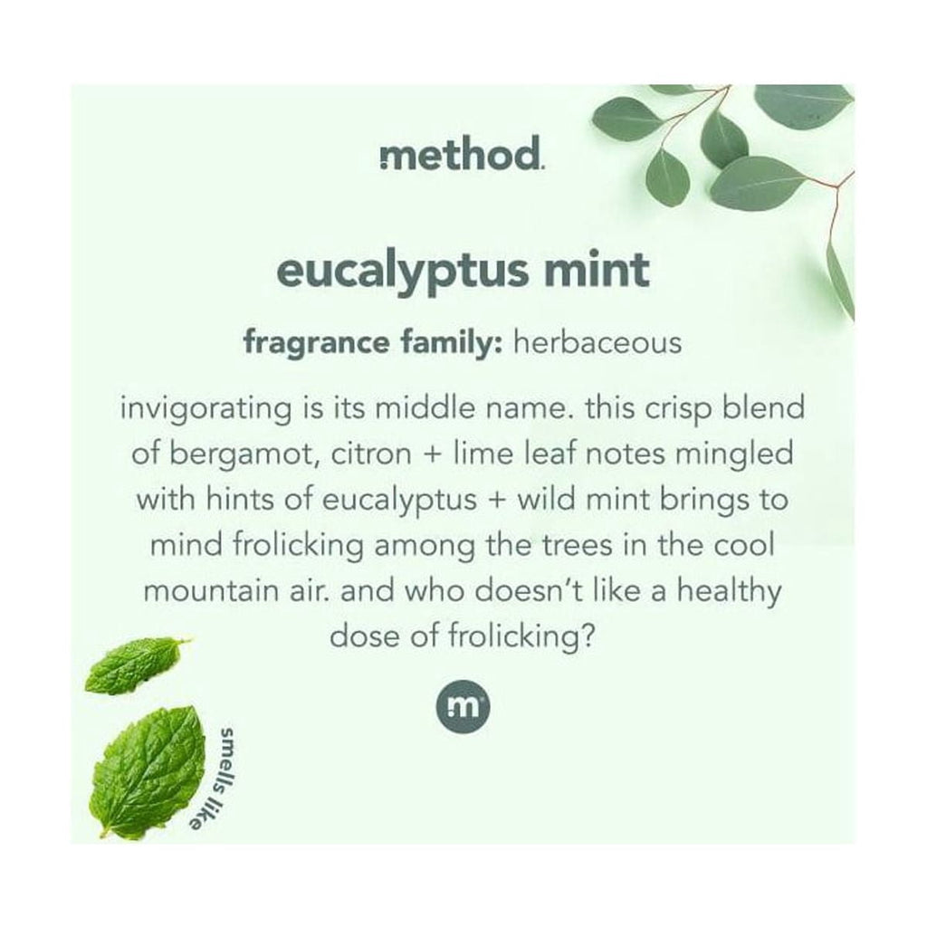Method Eucalyptus Mint Cleaning Products Bathroom Cleaner Tub + Tile Spray Bottle - 28 fl oz