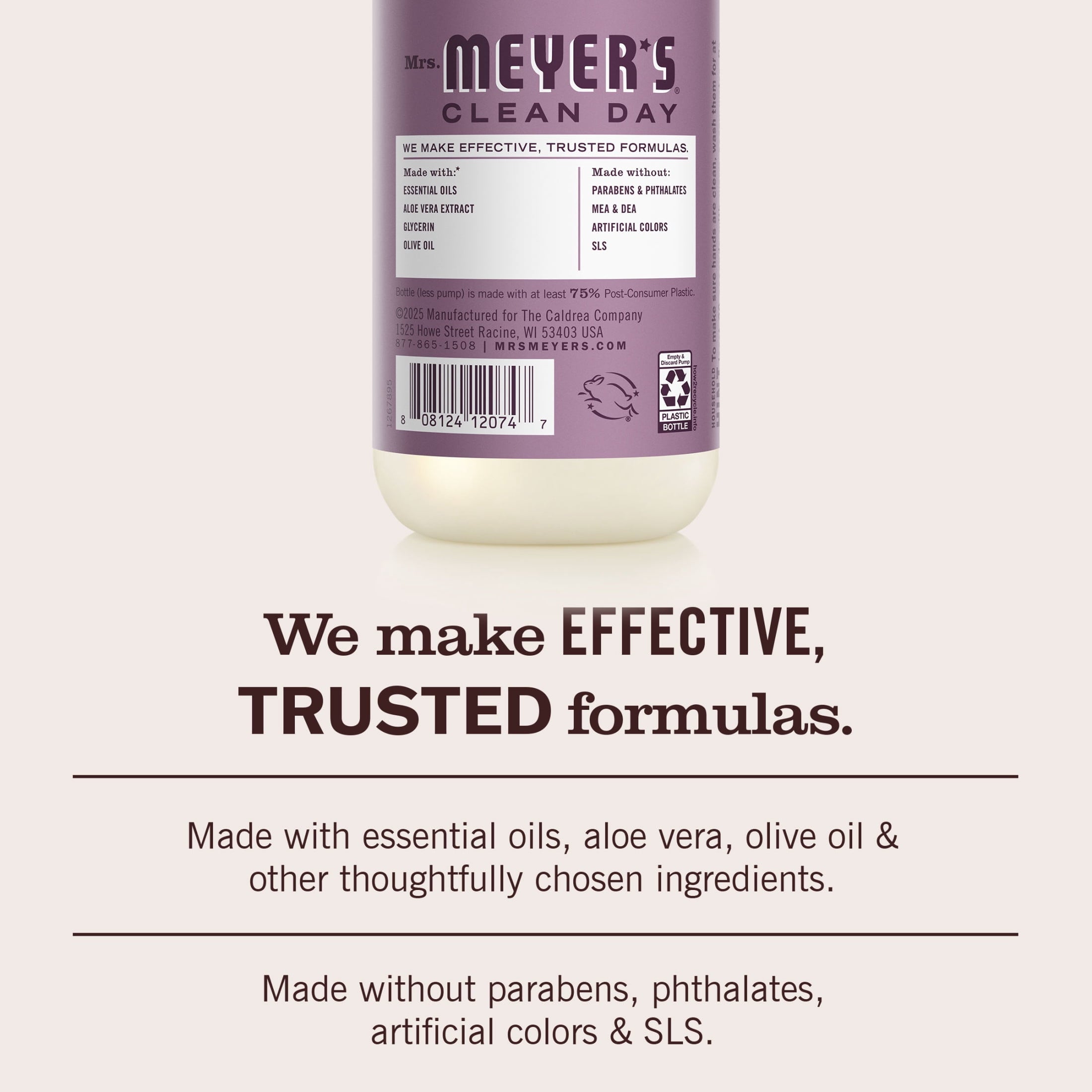 Mrs. Meyer’s Clean Day Hand Soap - Elderberry Scent, 12.5 Fl Oz