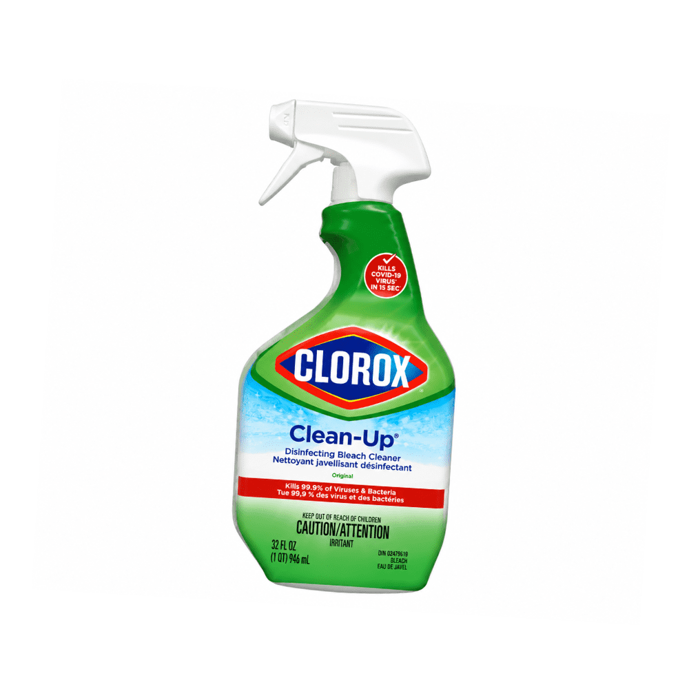 Clorox Clean-Up Disinfecting Bleach Cleaner Spray - Value Size with Bleach, Original, 32 fl oz, (2 Pack)