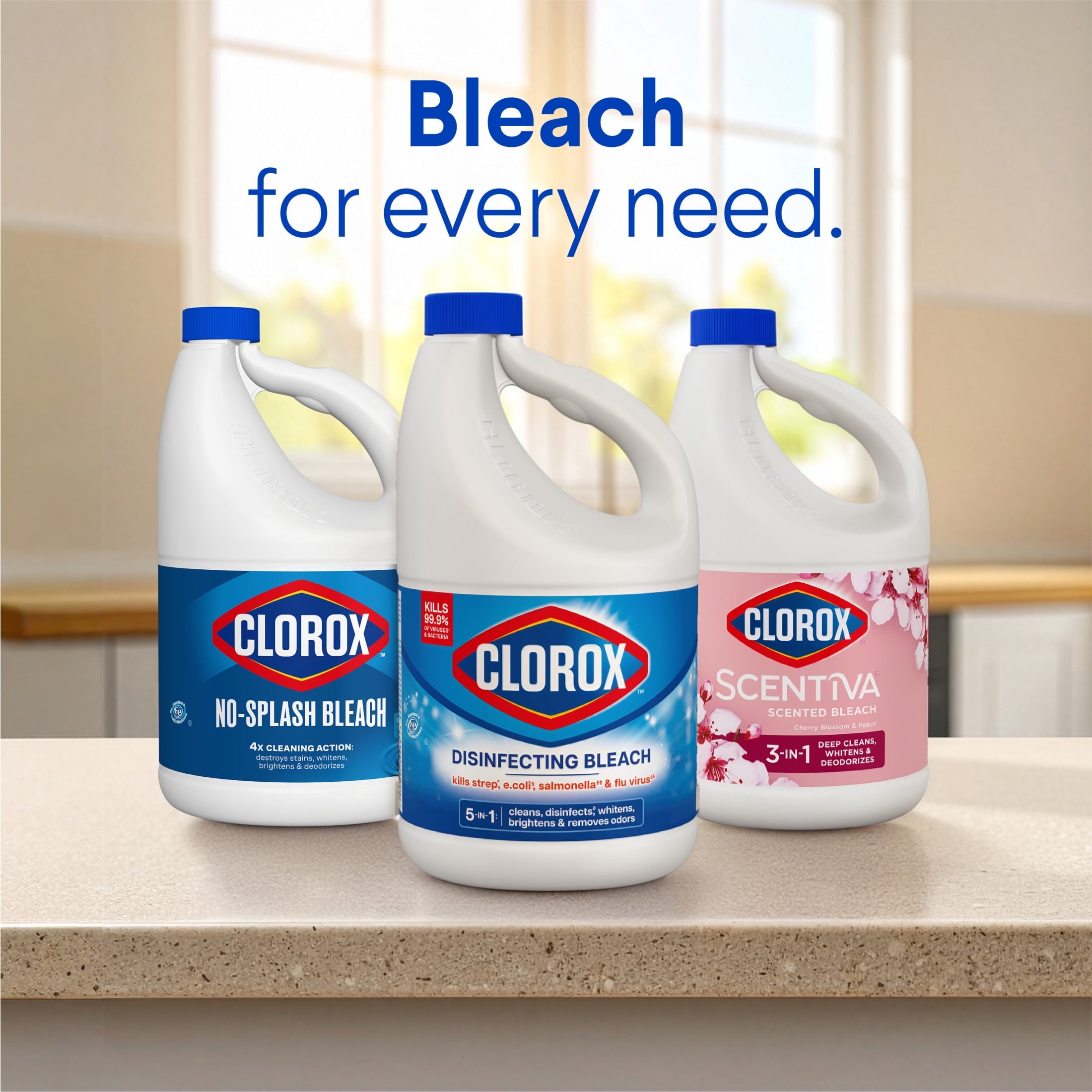 Clorox No Splash Bleach - 117 fl oz