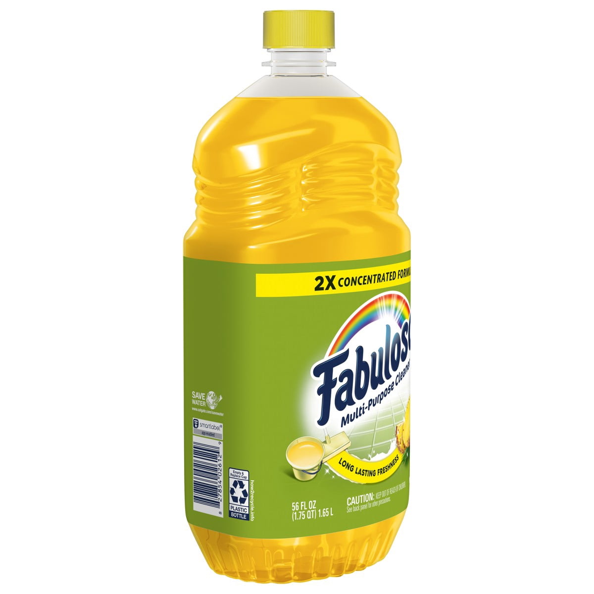 Fabuloso Pineapple Liquid All-Purpose Cleaners - 56oz: Multi-Surface - Furniture, Floor Usage