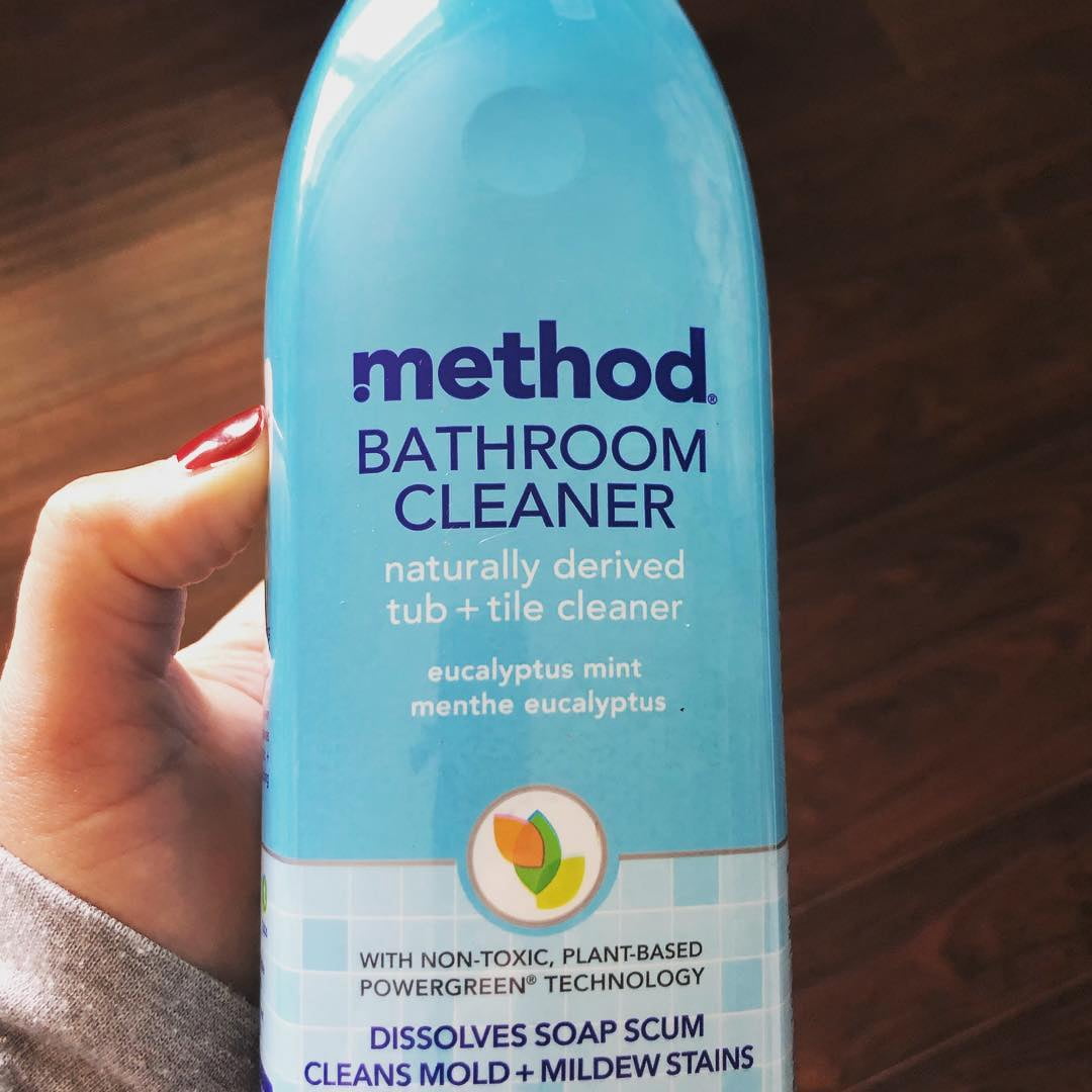 Method Eucalyptus Mint Cleaning Products Bathroom Cleaner Tub + Tile Spray Bottle - 28 fl oz
