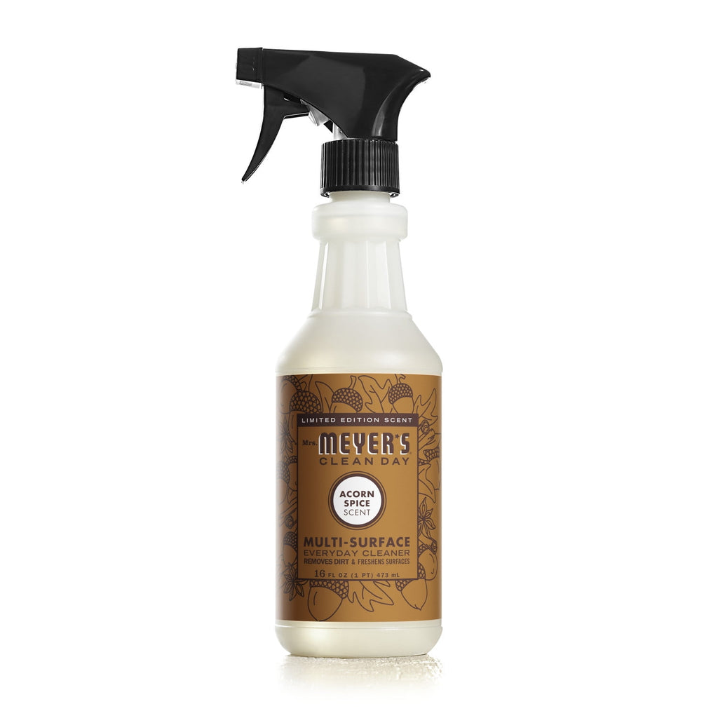 Mrs. Meyer's Clean Day Multi-Surface Everyday Cleaner - Acorn Spice Scent, 16 Fl Oz Bottle