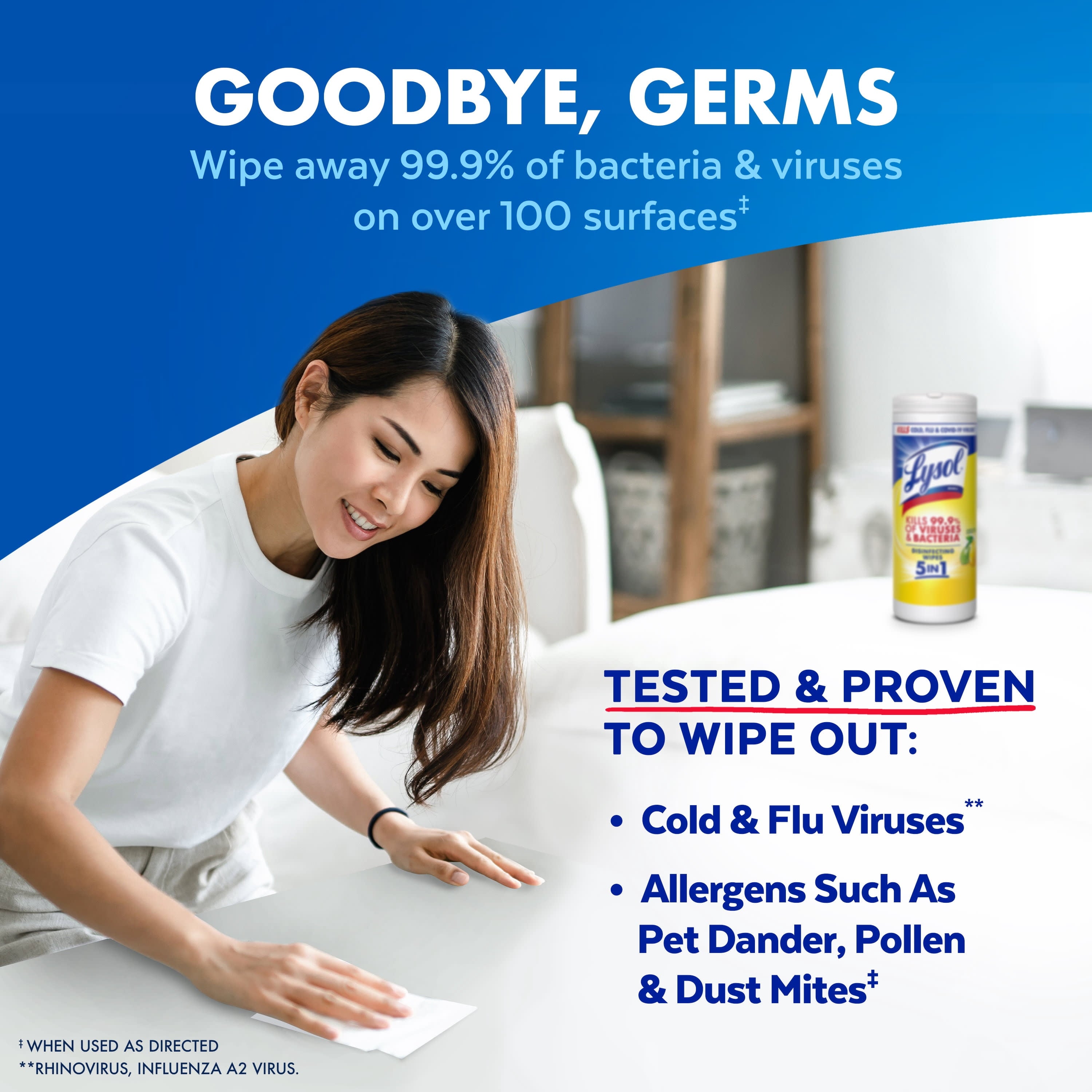 Lysol Disinfecting Wipes - All-Purpose Cleaner, Multi Surface Antibacterial Cleaning Wipes, Cleaning Supplies, Lemon + Mango & Hibiscus + Crisp Linen Scent, 35 Count Each (Pack of 3)