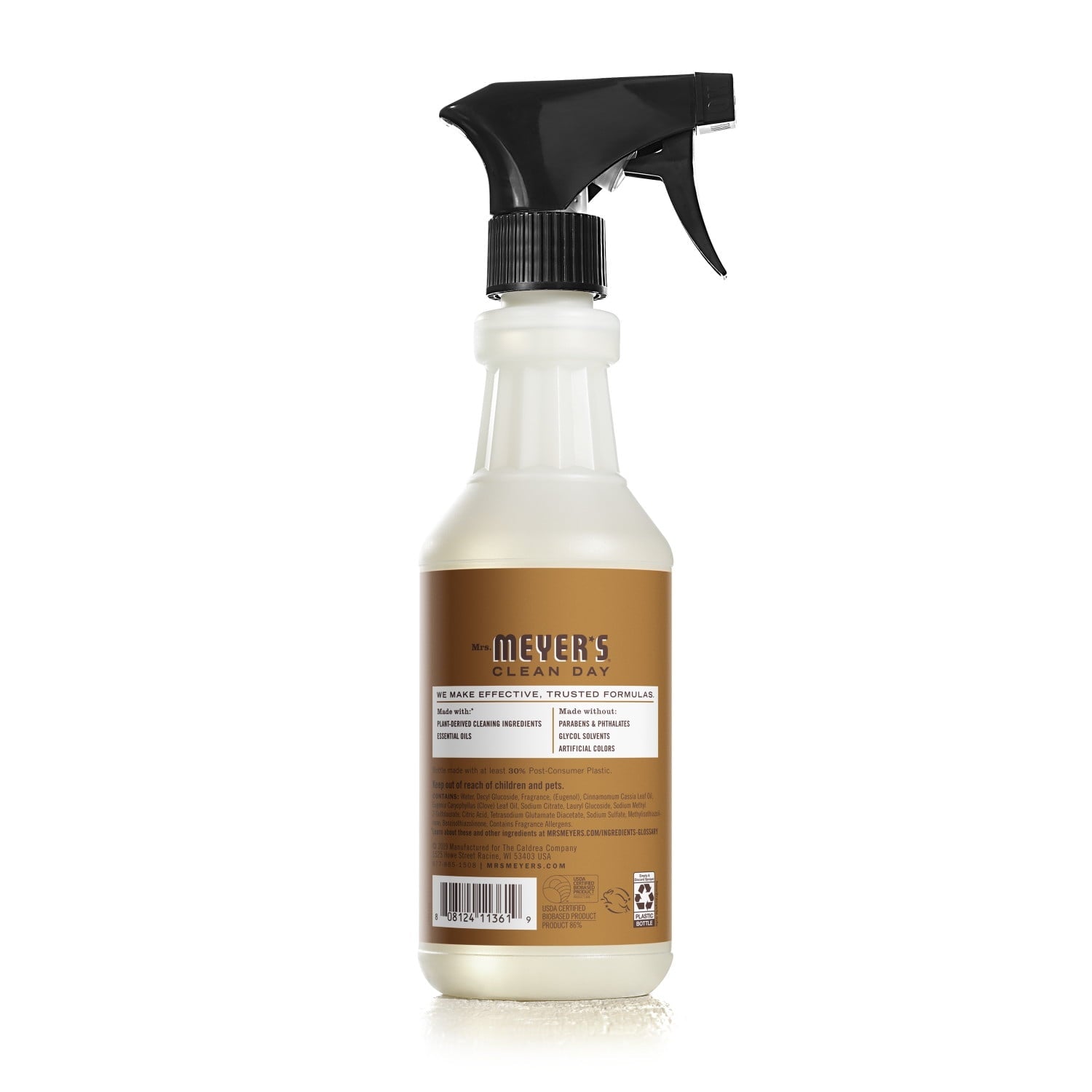 Mrs. Meyer's Clean Day Multi-Surface Everyday Cleaner - Acorn Spice Scent, 16 Fl Oz Bottle