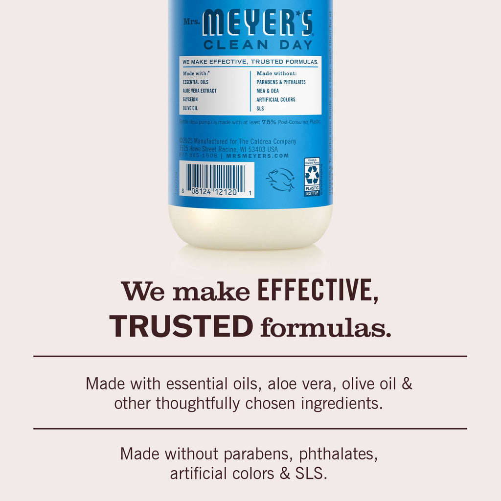 Mrs. Meyer’s Clean Day Hand Soap - Blueberry Scent, 12.5 Fl Oz