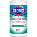 Clorox Disinfecting Wipes Limited Edition Back to School - Bleach Free, Fresh Scent, 75 Count