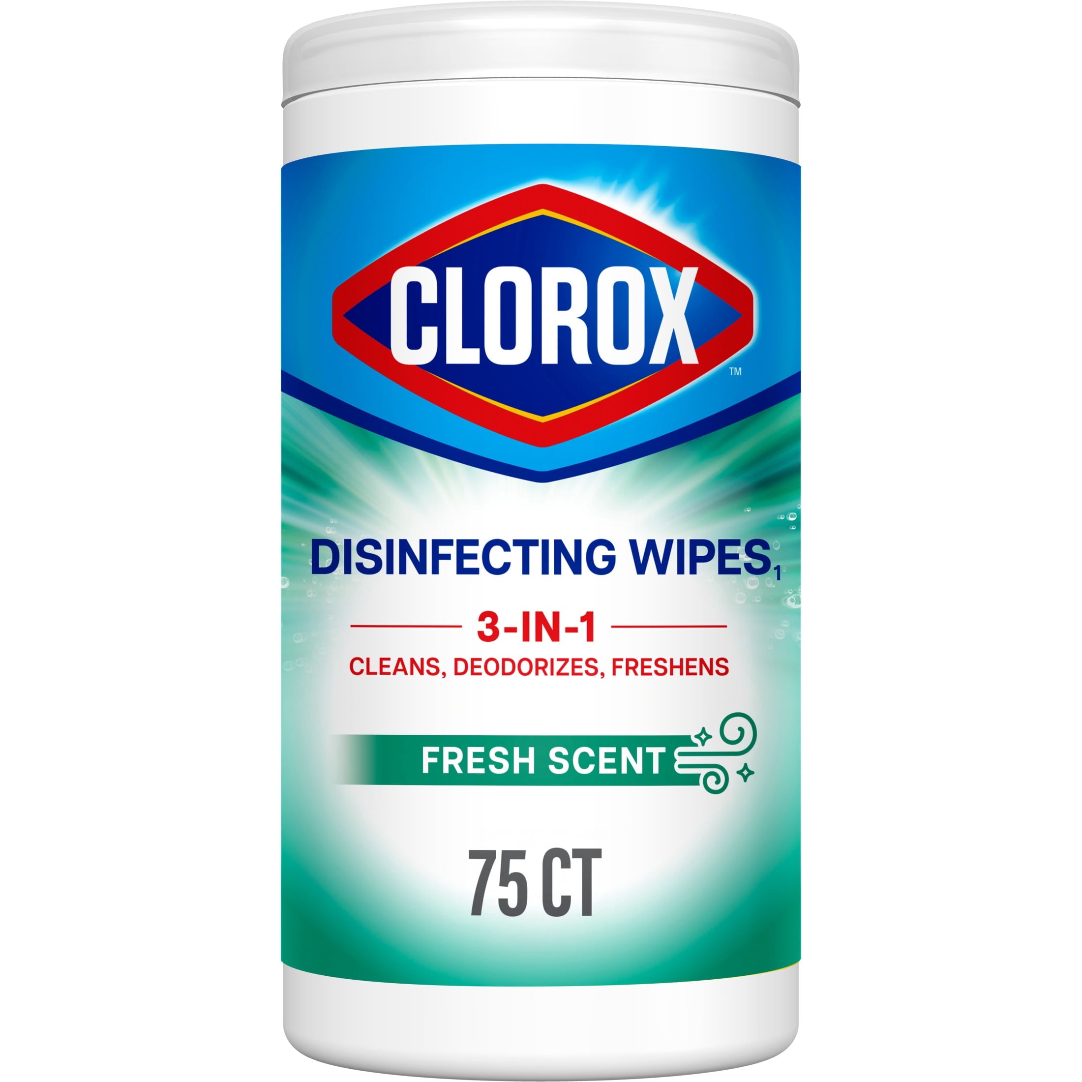Clorox Disinfecting Wipes Limited Edition Back to School - Bleach Free, Fresh Scent, 75 Count