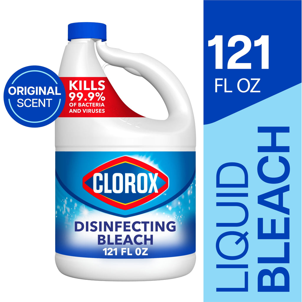 Clorox Disinfecting Liquid Bleach Cleaner - Regular Scent, 121 fl oz