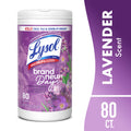 Lysol Disinfecting Wipes - All-Purpose Cleaner, Multi Surface Antibacterial Cleaning Wipes, Cleaning Supplies, Lavender & Cotton Blossom Scent, 80 Count