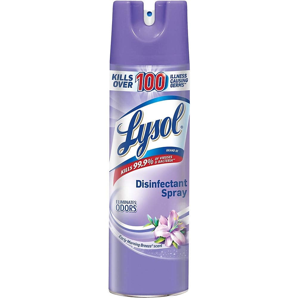 Lysol Disinfectant Spray Early Morning Breeze Scent - 19 oz